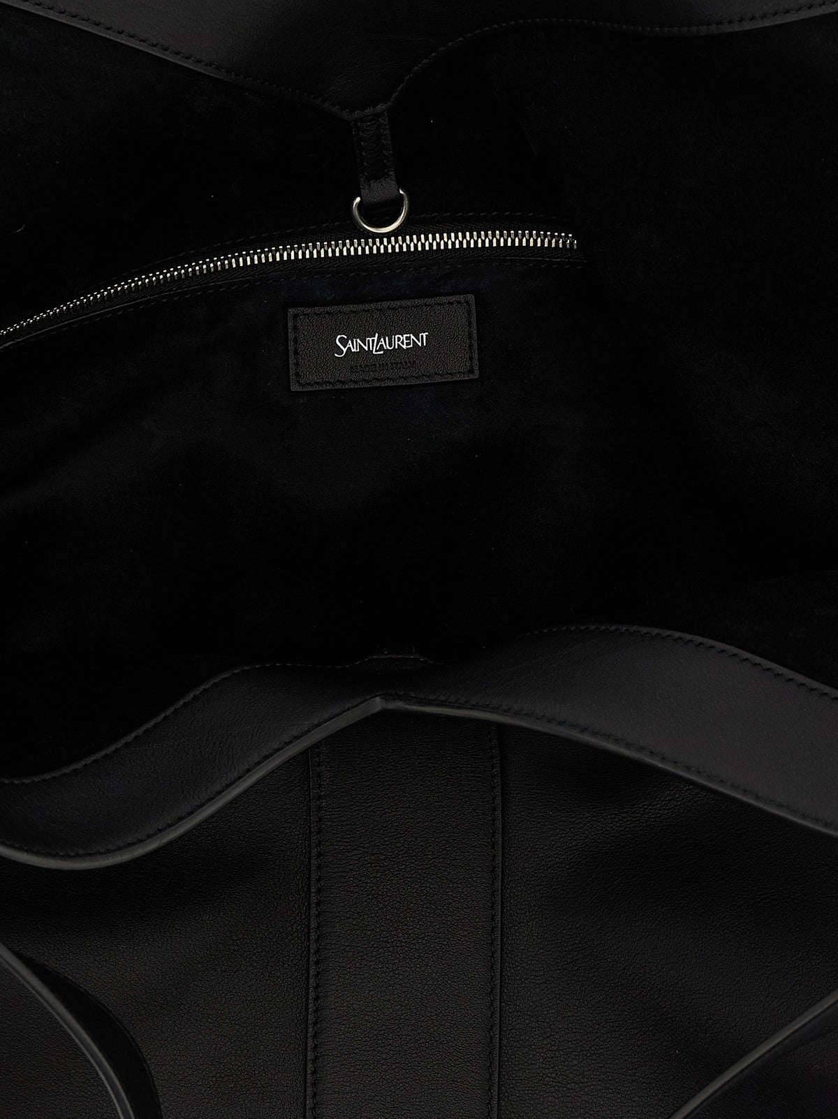 Saint Laurent Black Y Tote Bag