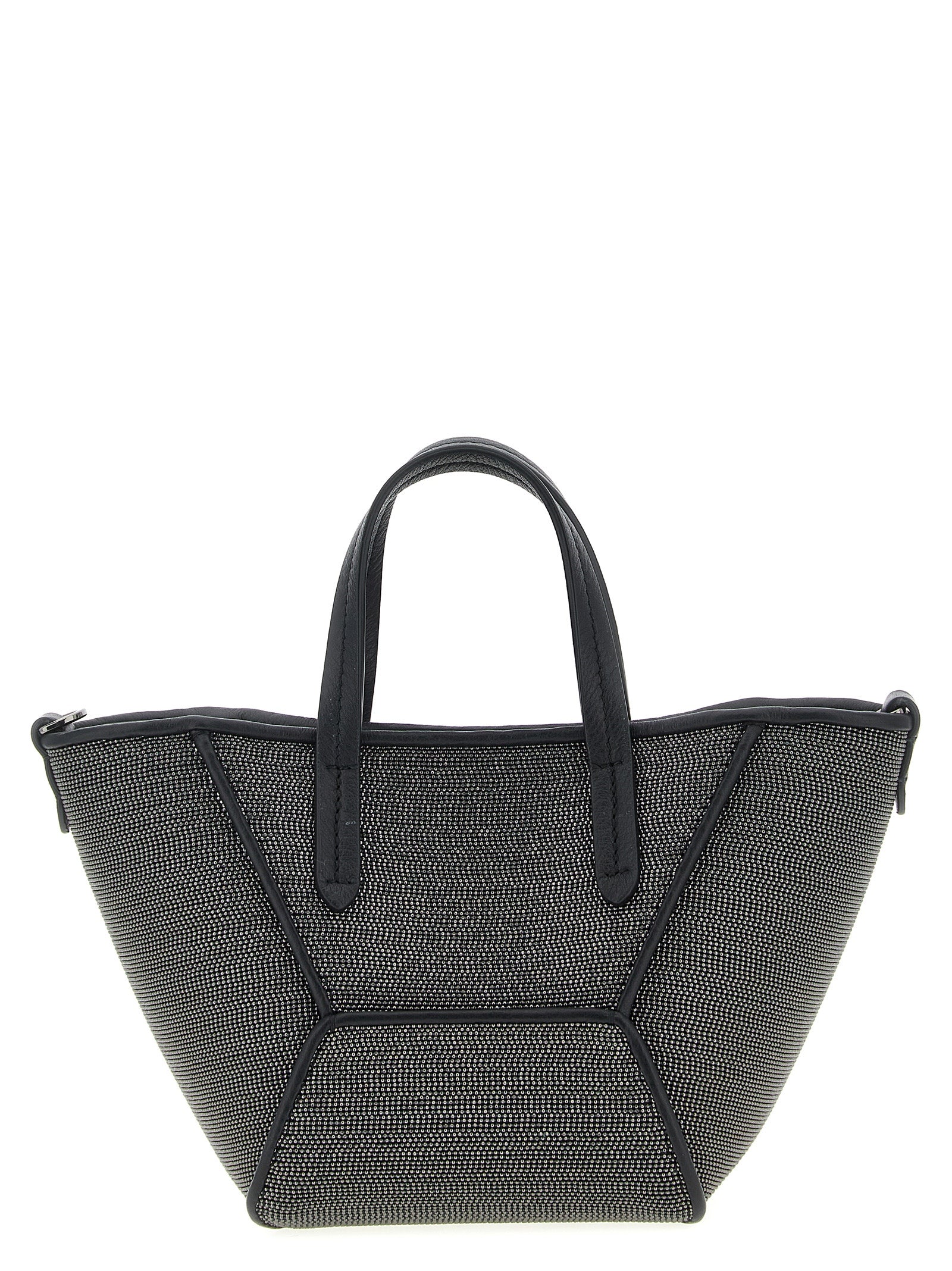 Brunello Cucinelli Black Duo Mini Bag