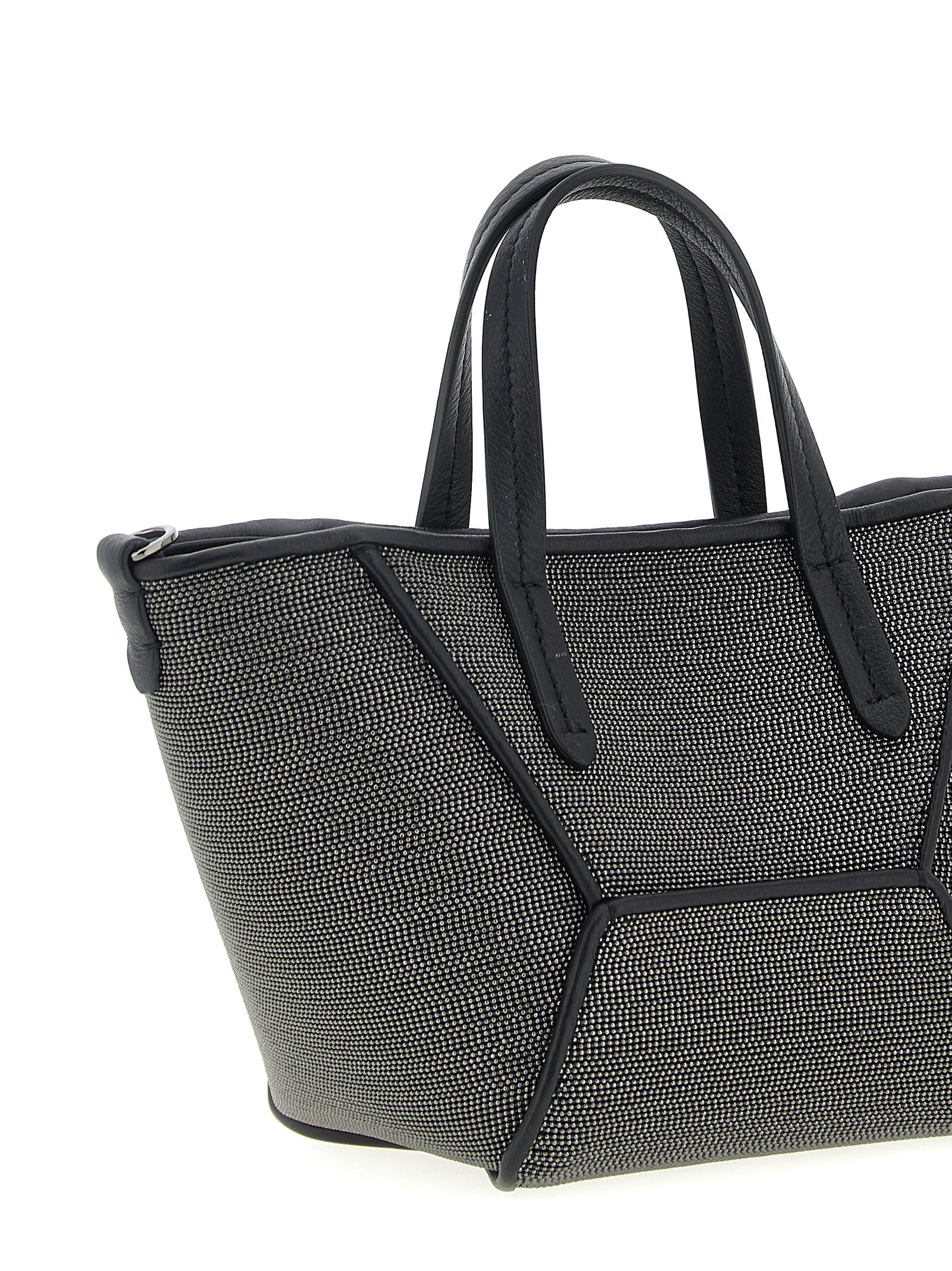 Brunello Cucinelli Black Duo Mini Bag