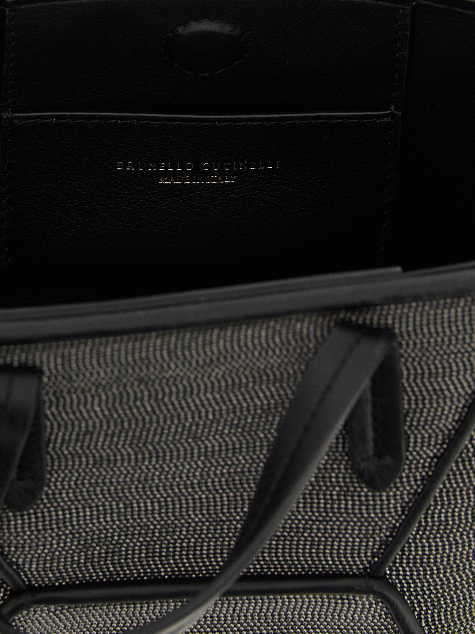 Brunello Cucinelli Black Duo Mini Bag
