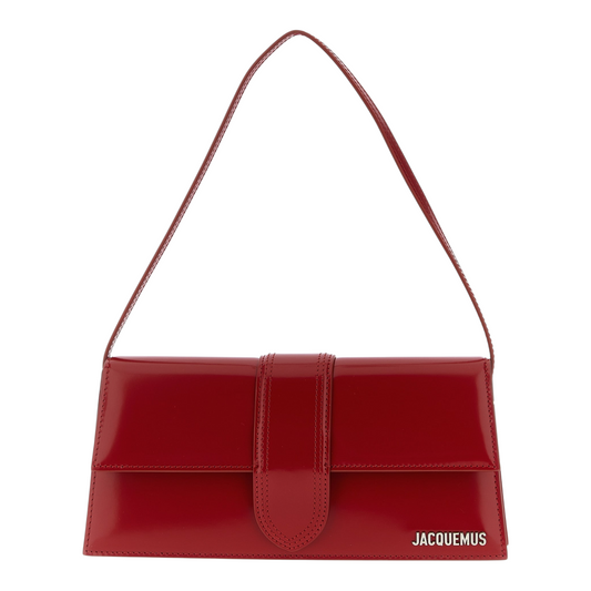 Jacquemus Le Bambino Long Red Leather