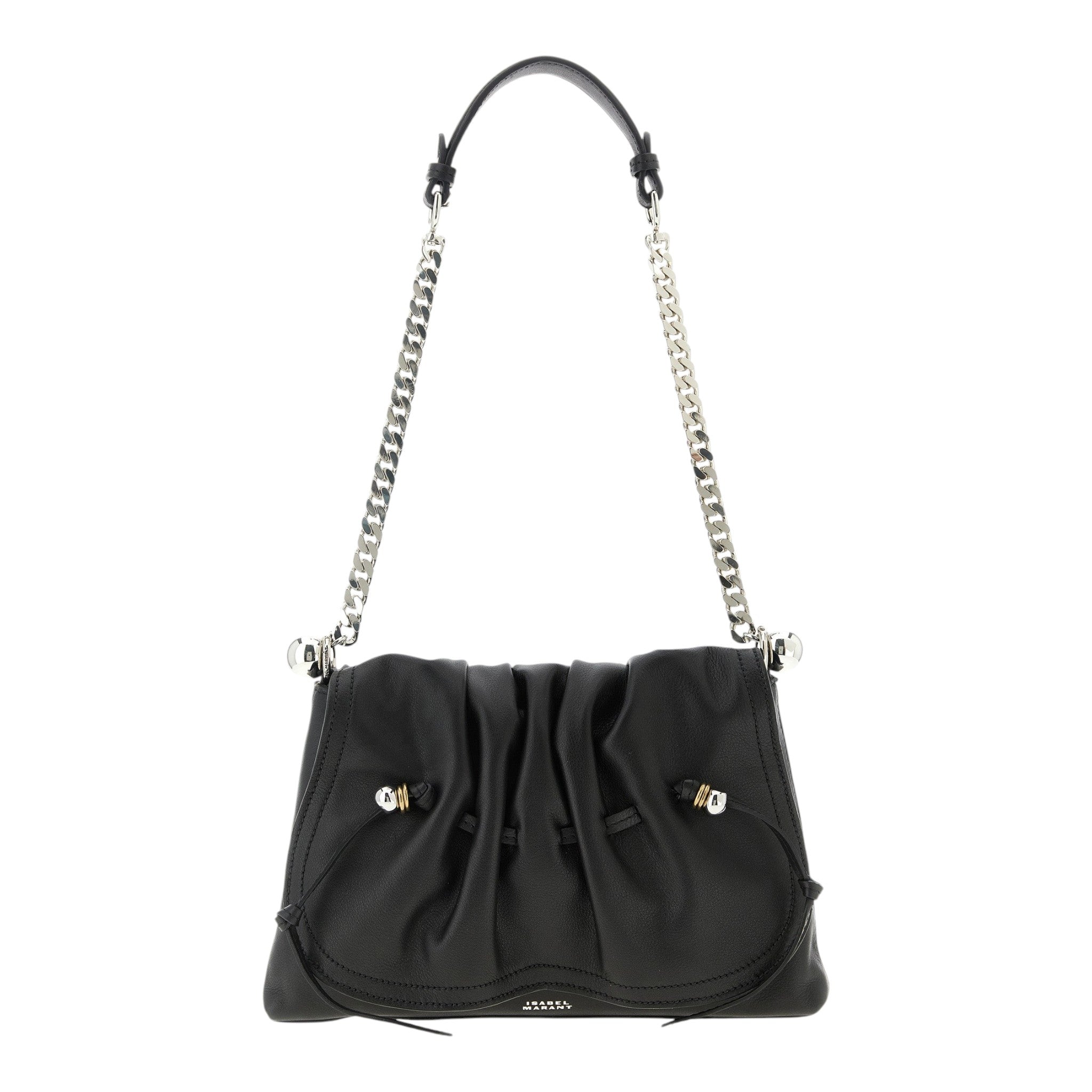 Isabel Marant Black Bolton Shoulder Bag