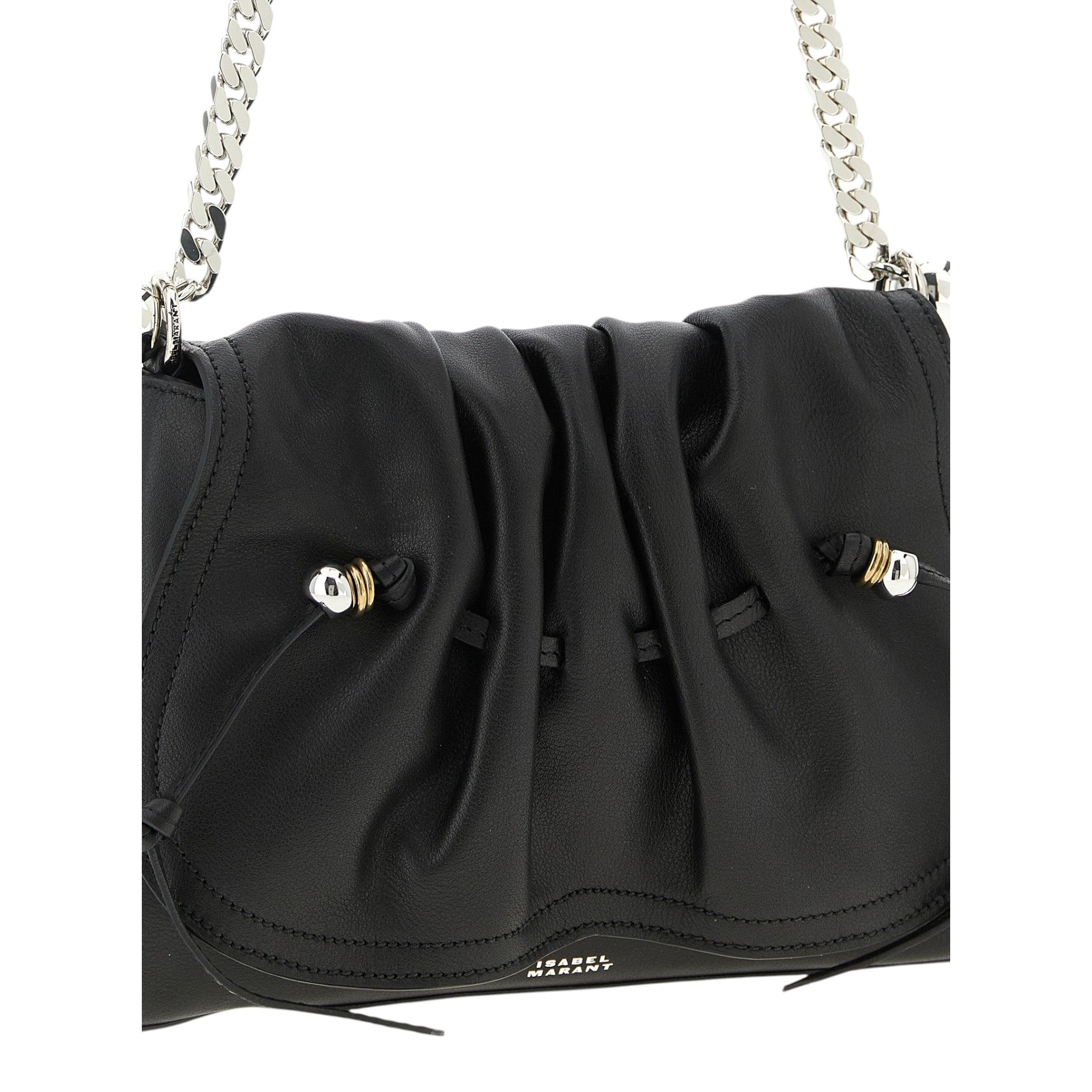 Isabel Marant Black Bolton Shoulder Bag
