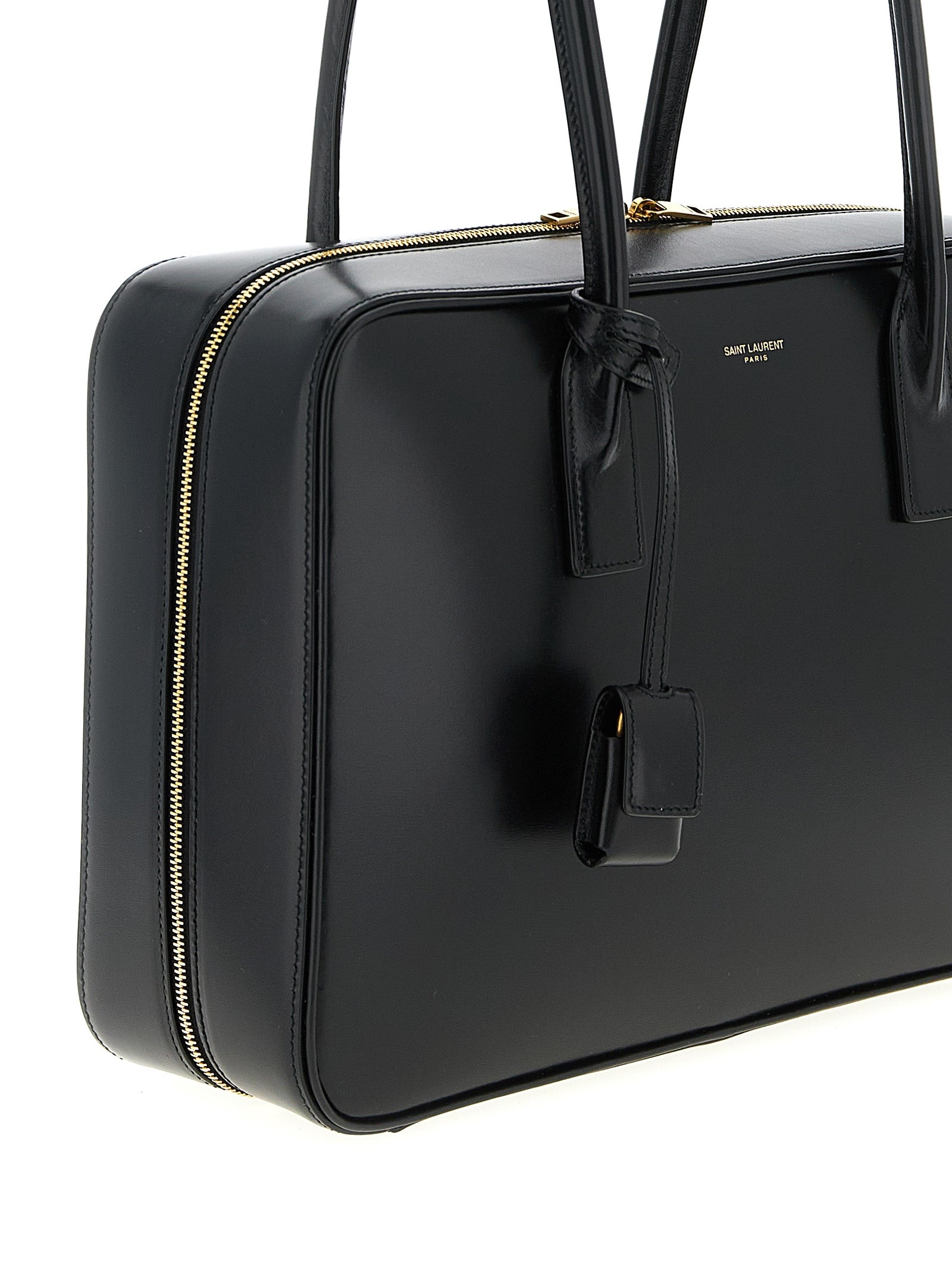 Saint Laurent Black Sac De Jour In Box Shoulder Bag