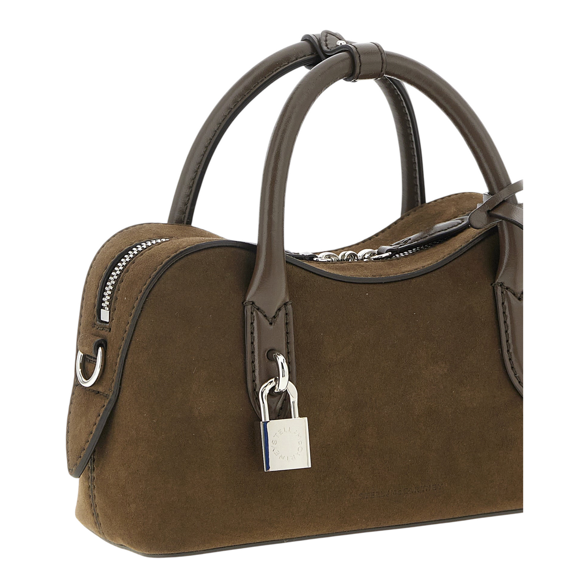 Stella McCartney Ryder Bolso de Mano Marrón