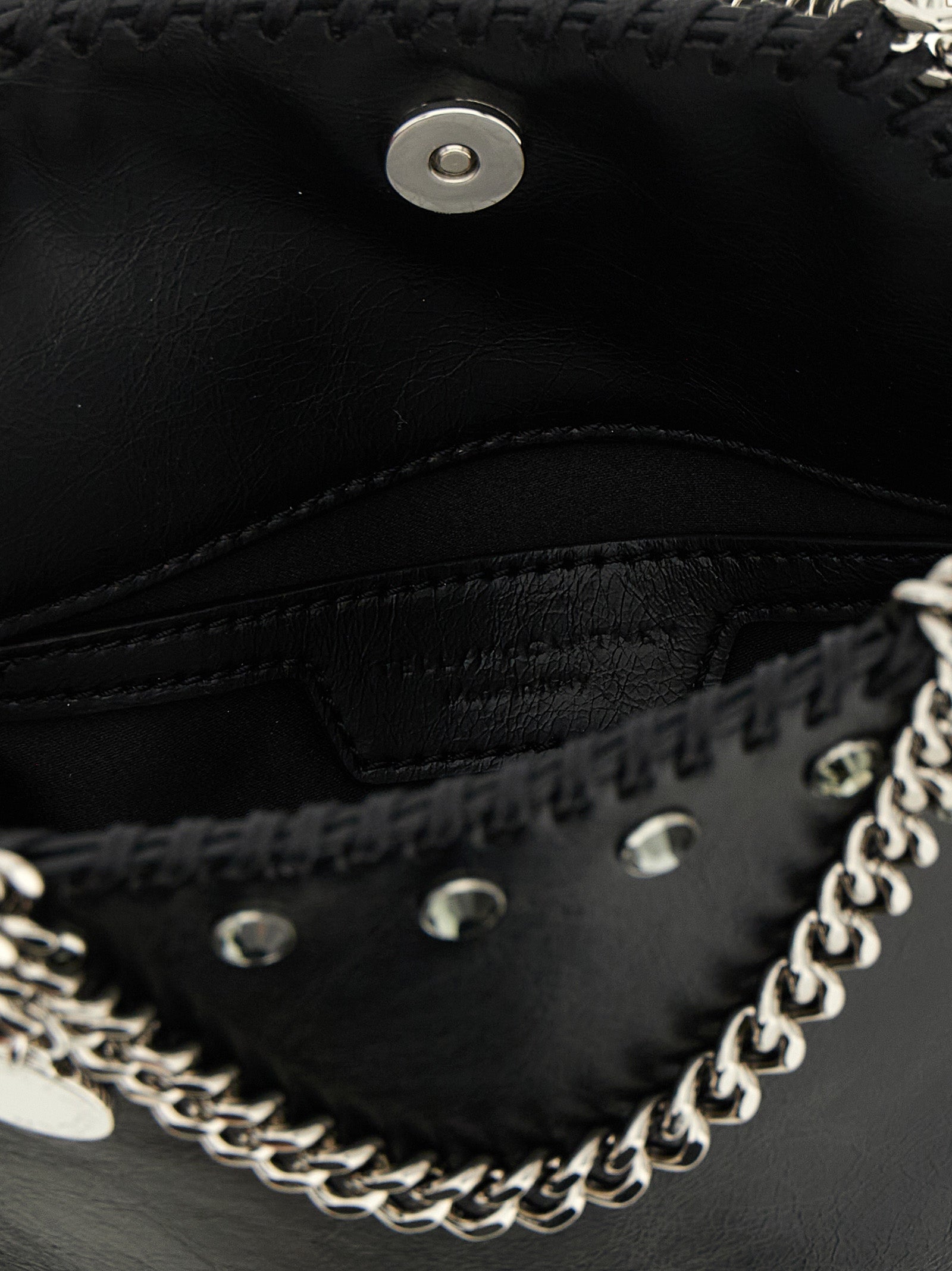 Stella McCartney Black Tiny Falabella Handbag