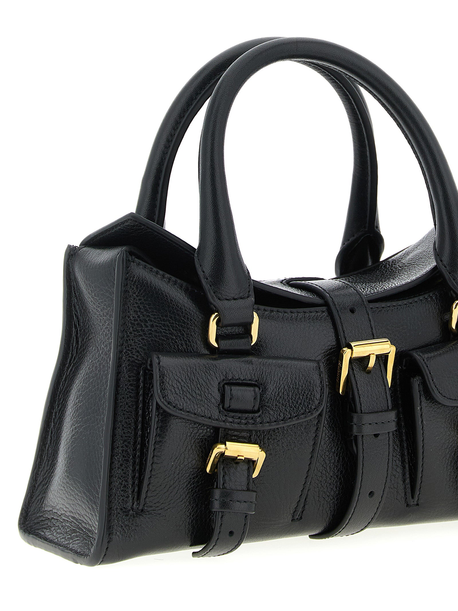 Mulberry Black Roxanne Mini Handbag