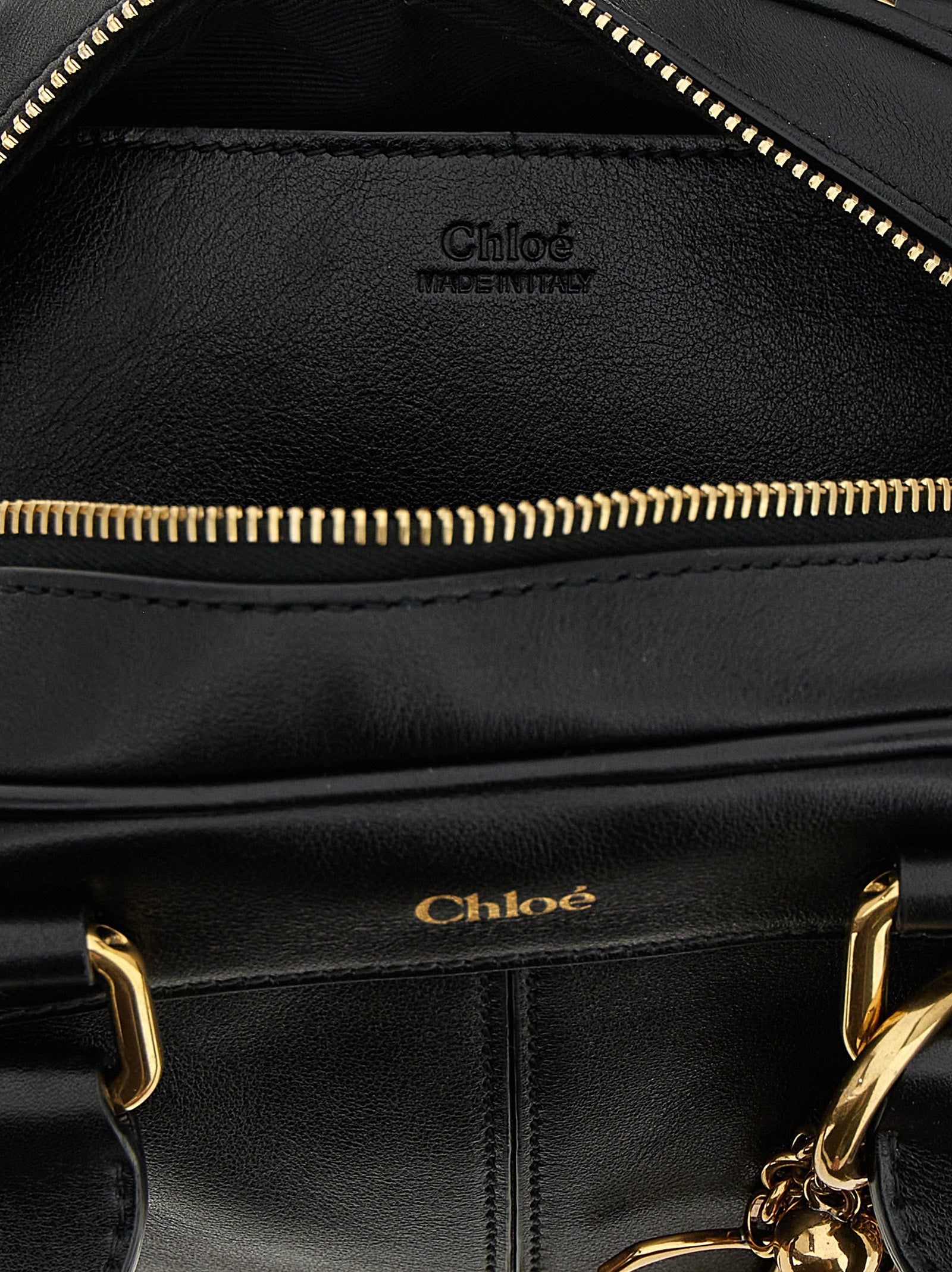 Chloé Black Bowling Piccola Handbag