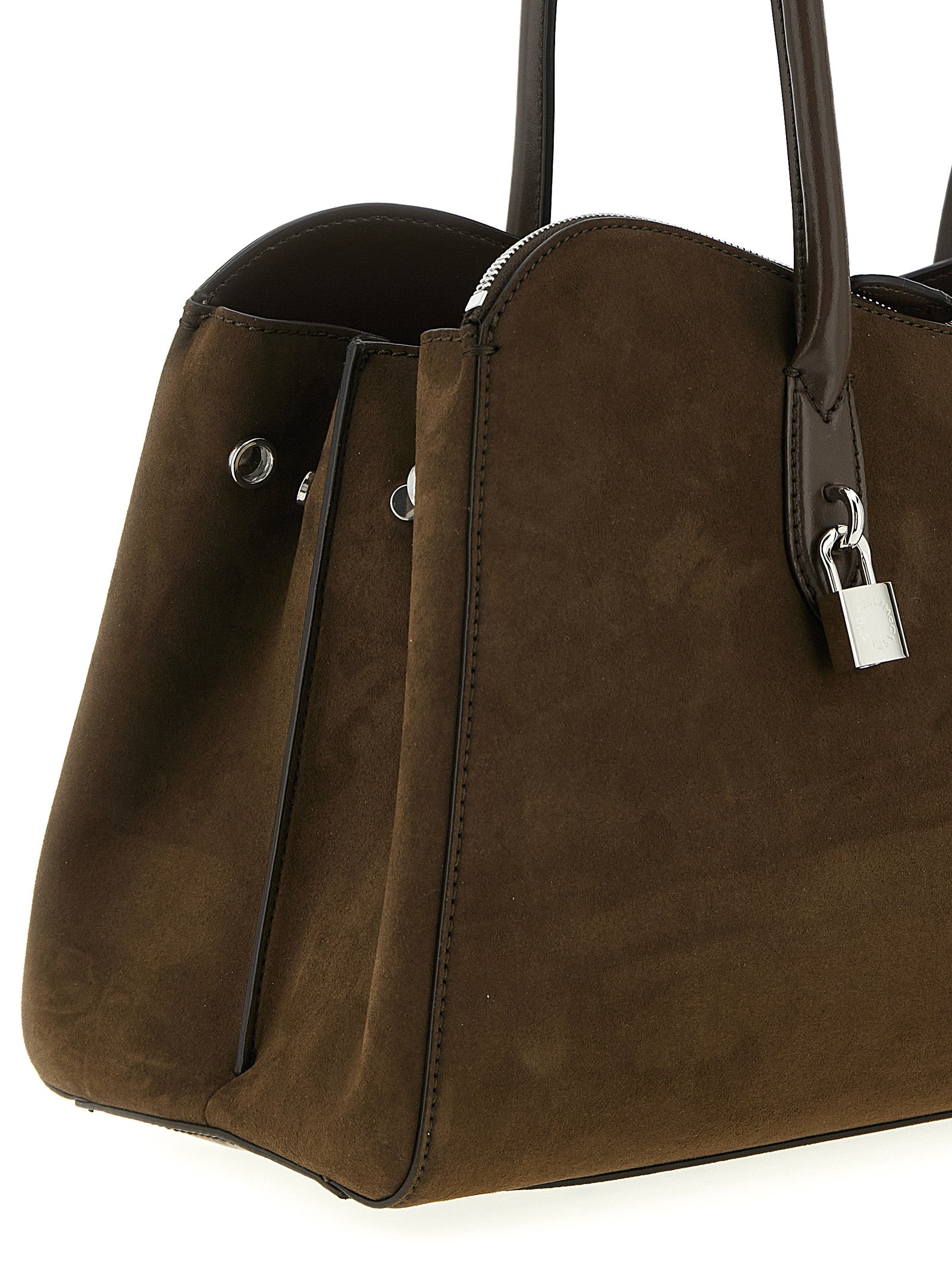 Stella McCartney Brown Ryder Open Shoulder Bag