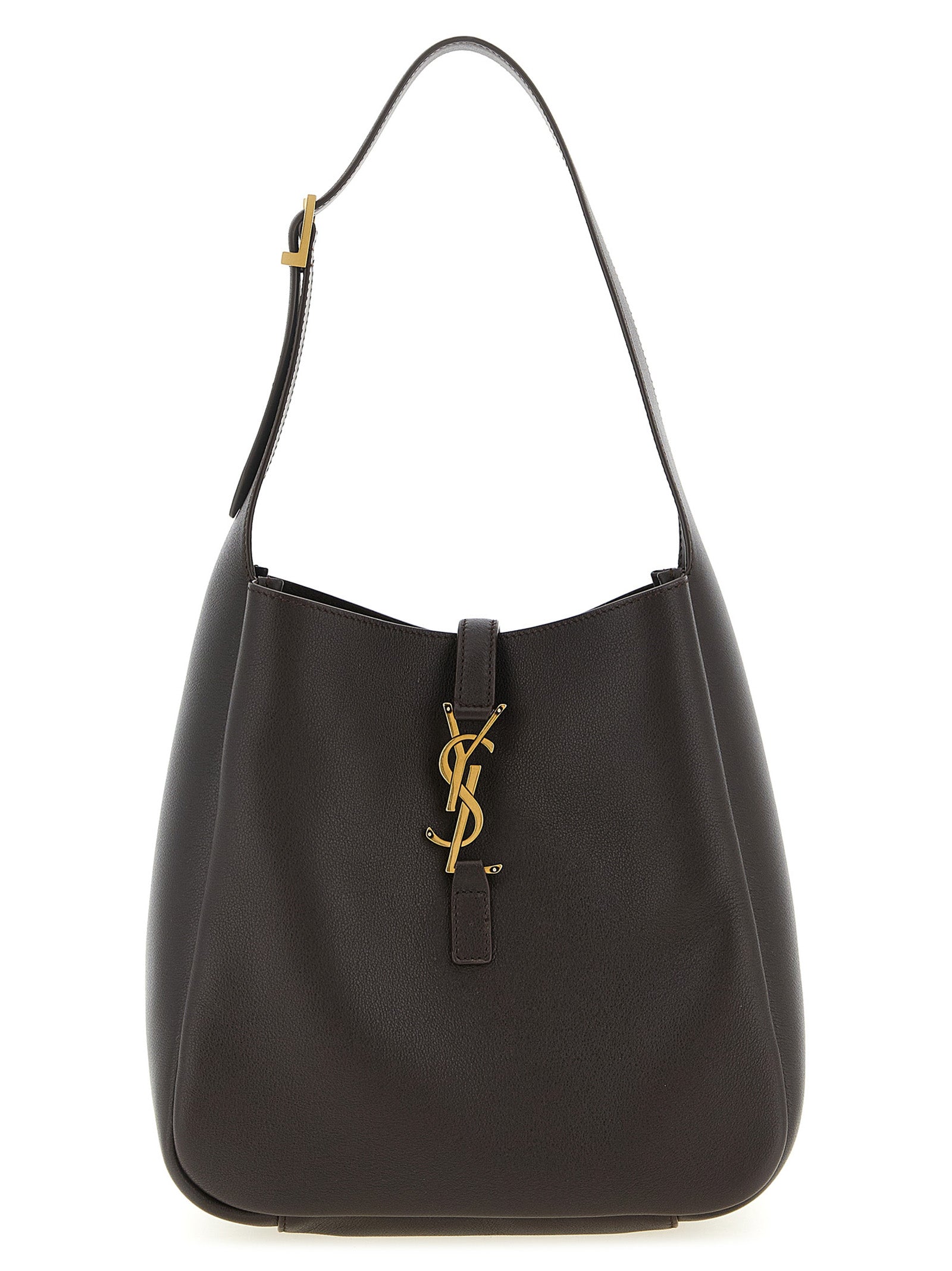 Saint Laurent Brown Le 5 à 7 Shoulder Bag