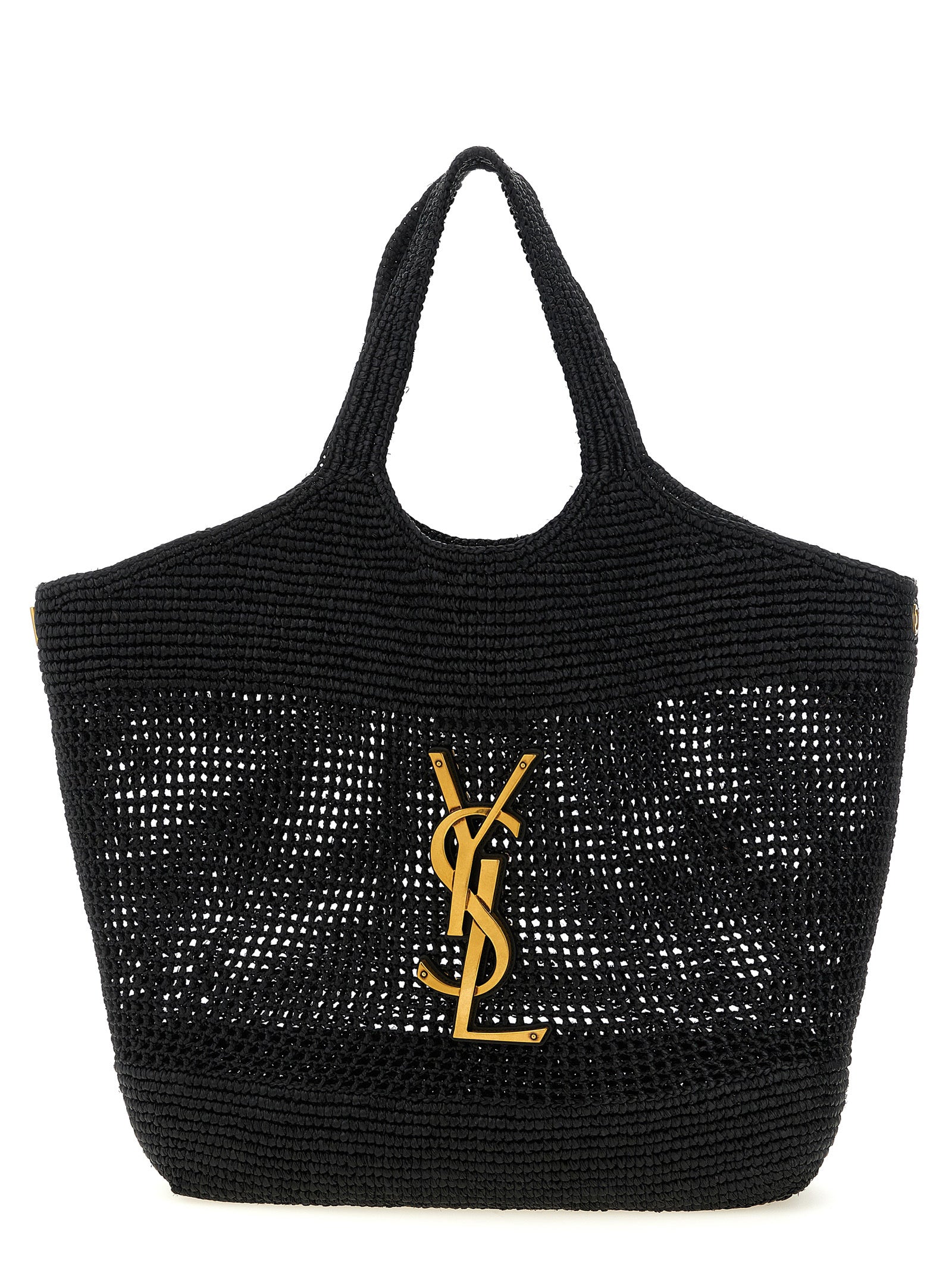 Saint Laurent Black  Icare Tote Bag