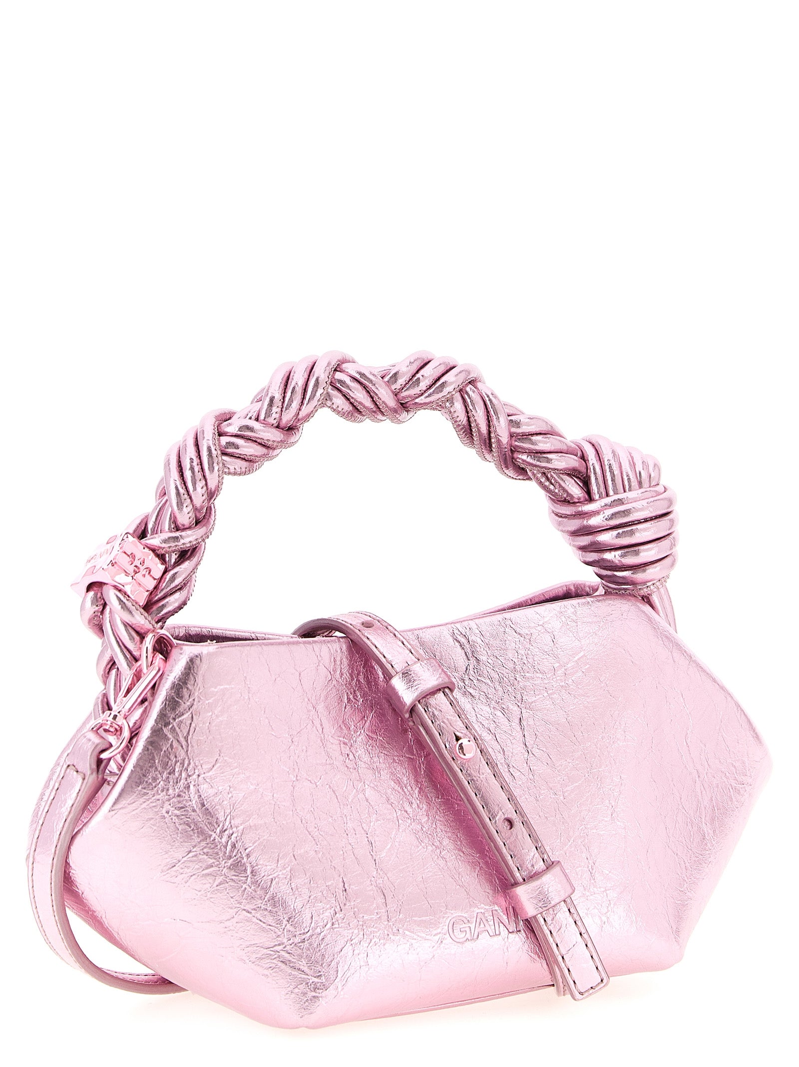 Ganni  Pink Bou mini Handbag