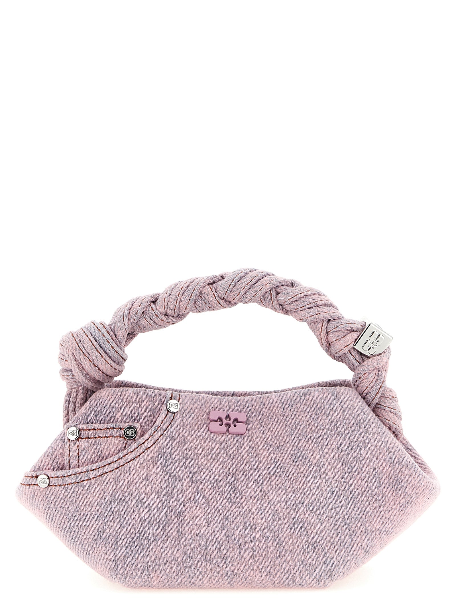 Ganni Pink Mini Bou Handbag