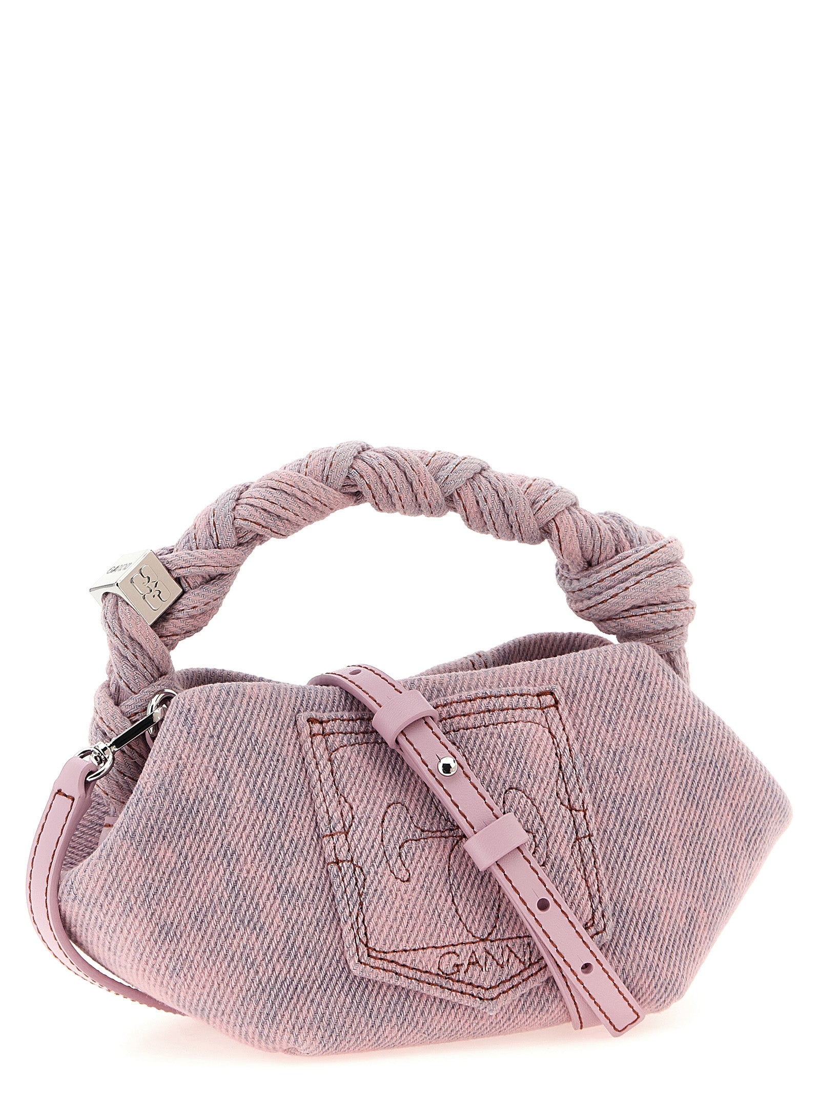 Ganni Pink Mini Bou Handbag