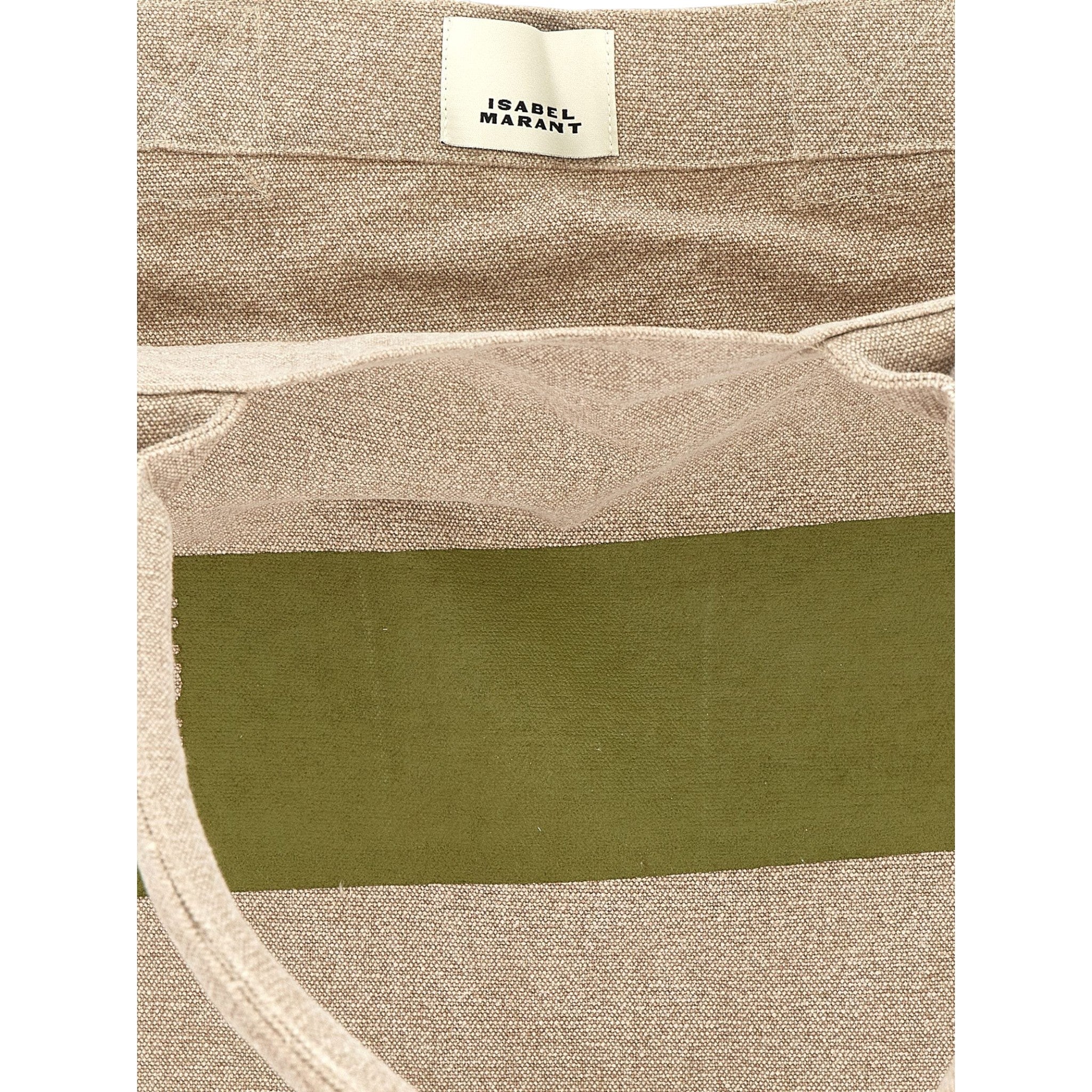 Isabel Marant Green  Small Yenky Tote Bag