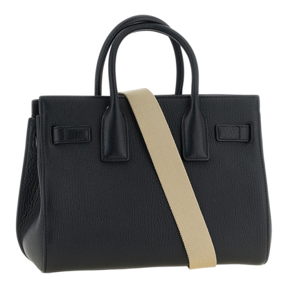 Saint Laurent Sac De Jour Negro Piel