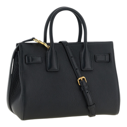 Saint Laurent Sac De Jour Negro Piel