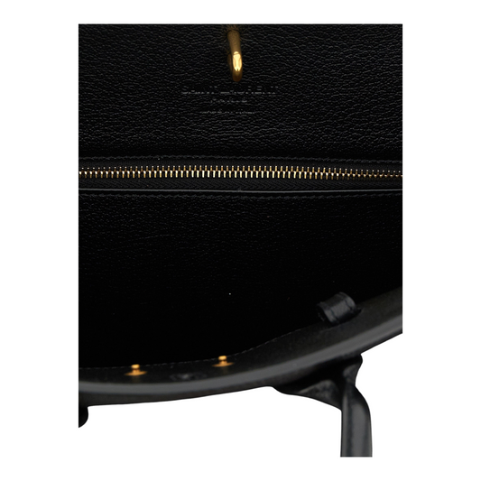 Saint Laurent Sac De Jour Black Leather
