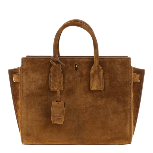 Saint Laurent Small Sac De Jour Marrón Piel