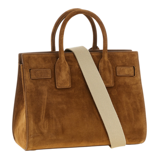 Saint Laurent Small Sac De Jour Marrón Piel