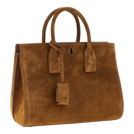 Saint Laurent Small Sac De Jour Marrón Piel