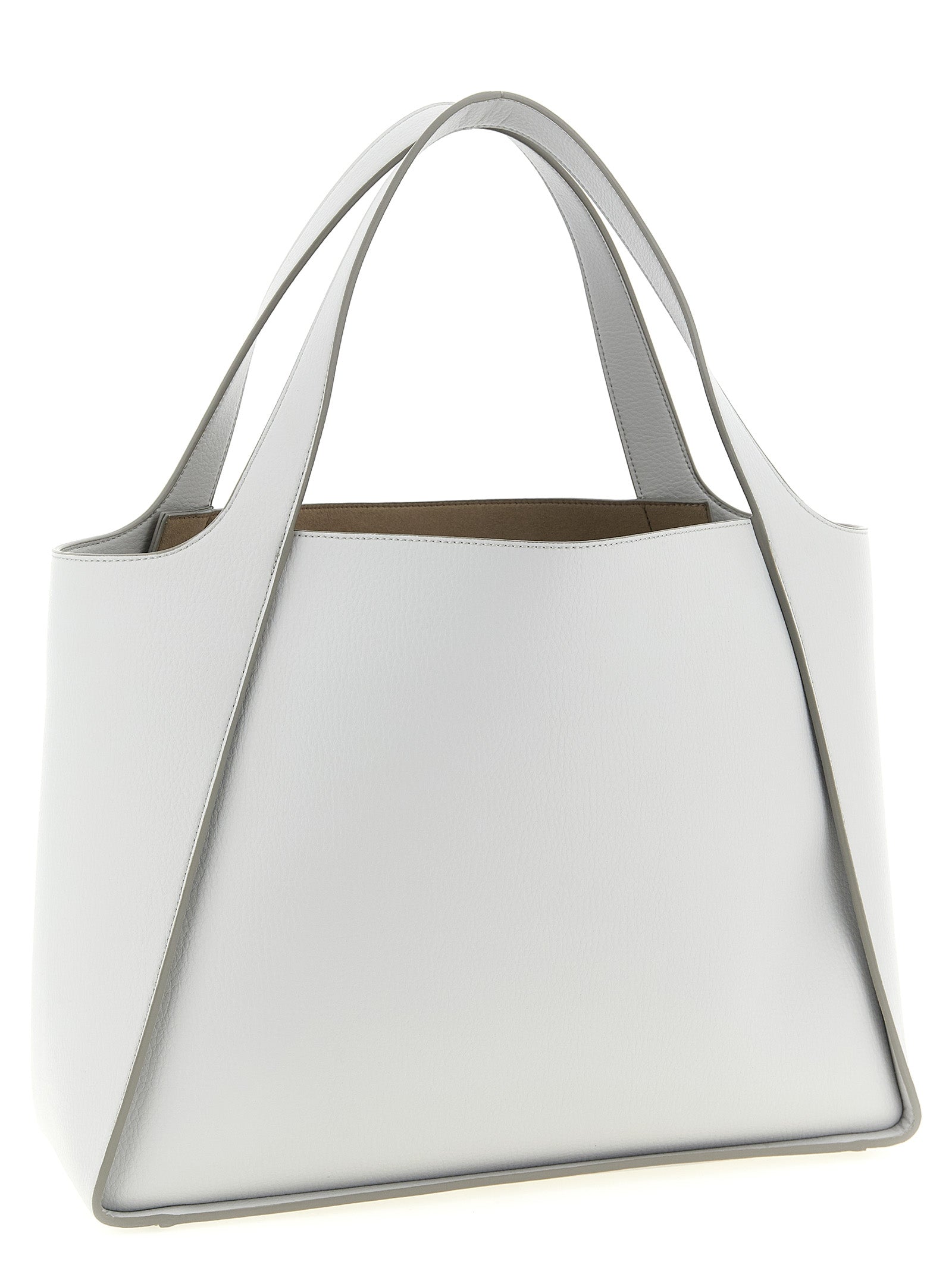 Stella McCartney Gray Logo Tote Bag