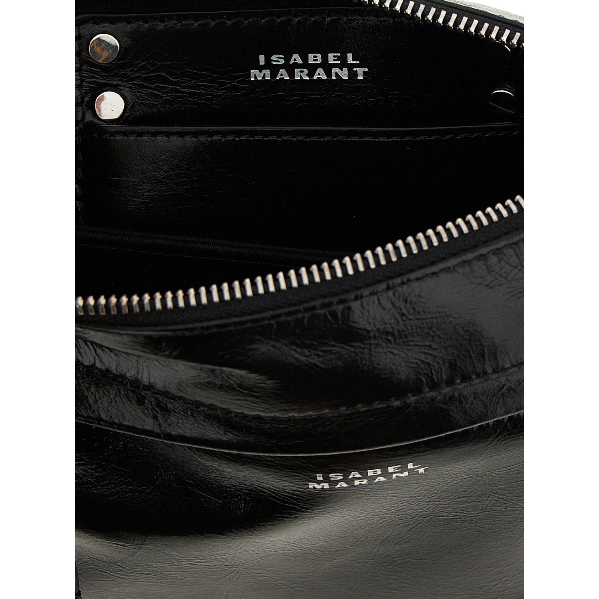Isabel Marant  Black Winna Duo Crossbody Bag