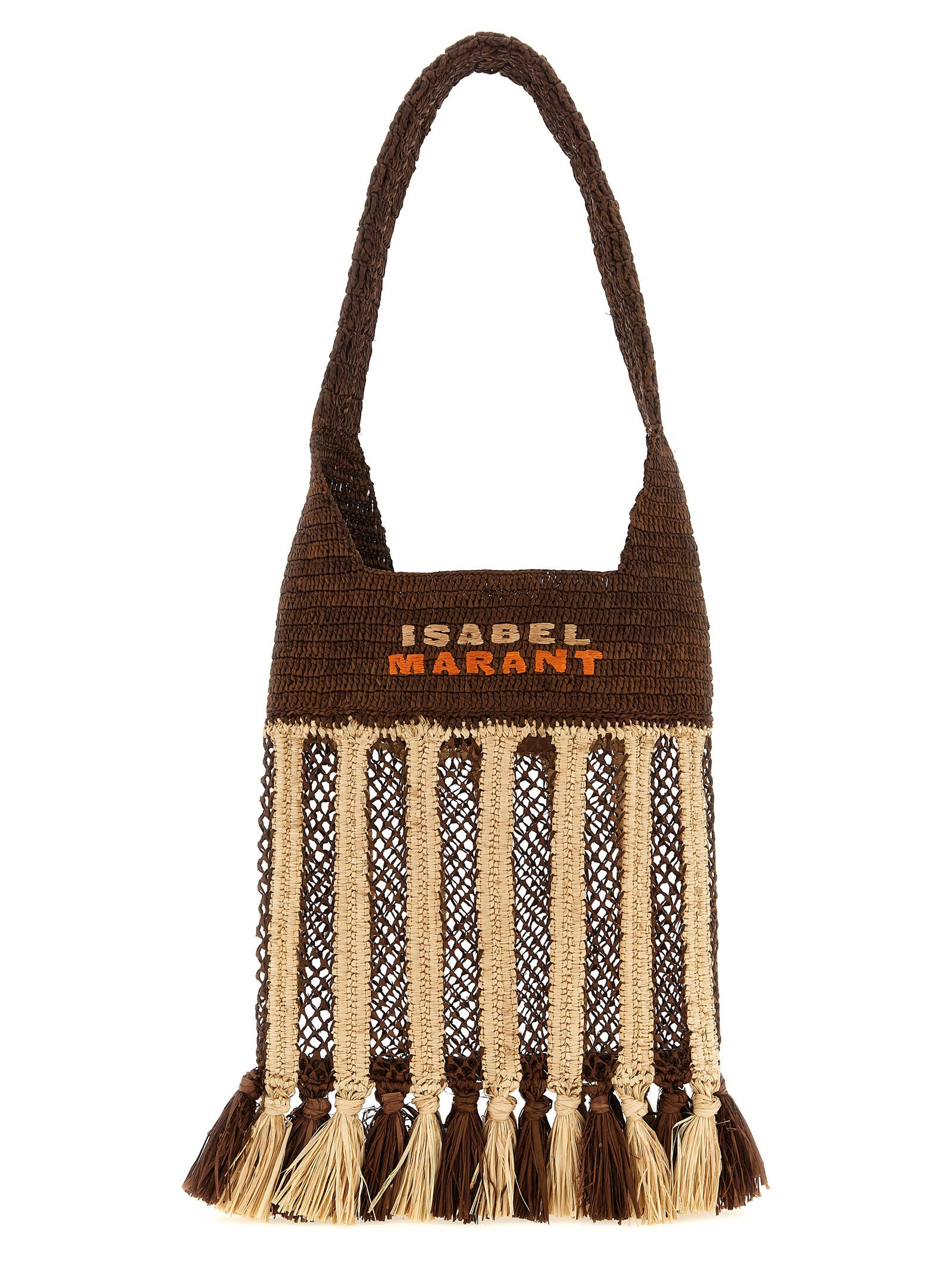 Isabel Marant Brown Small Praia Shoulder Bag
