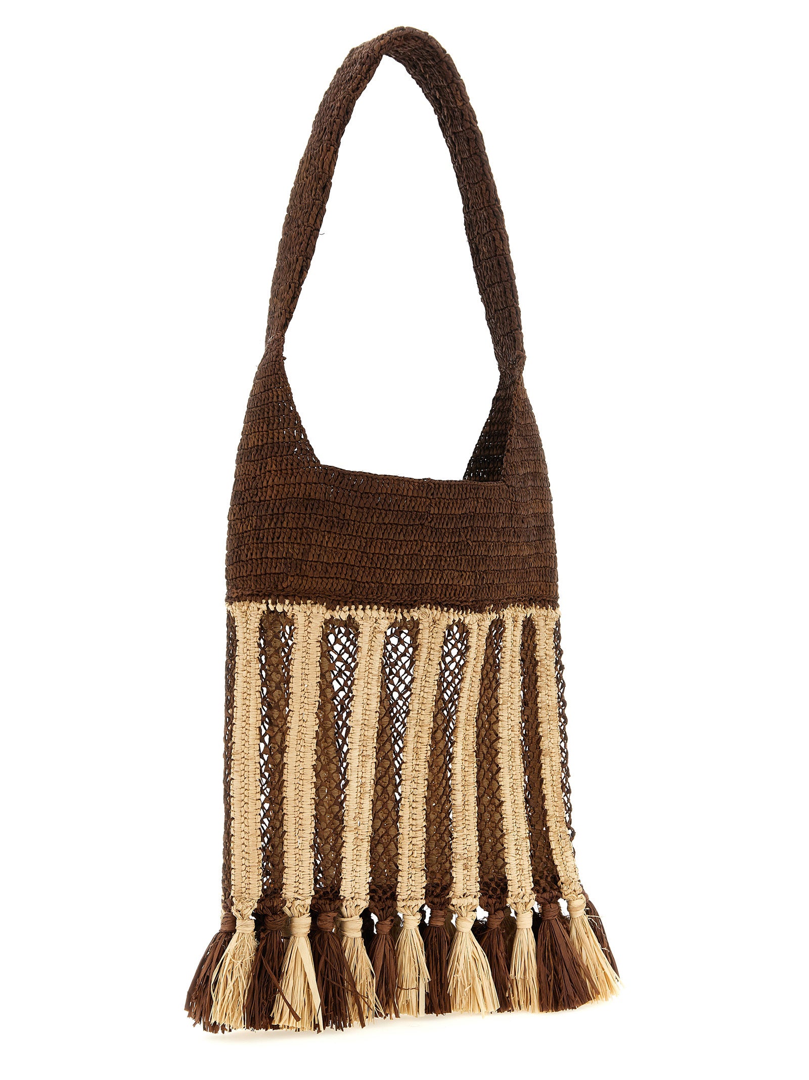 Isabel Marant Brown Small Praia Shoulder Bag