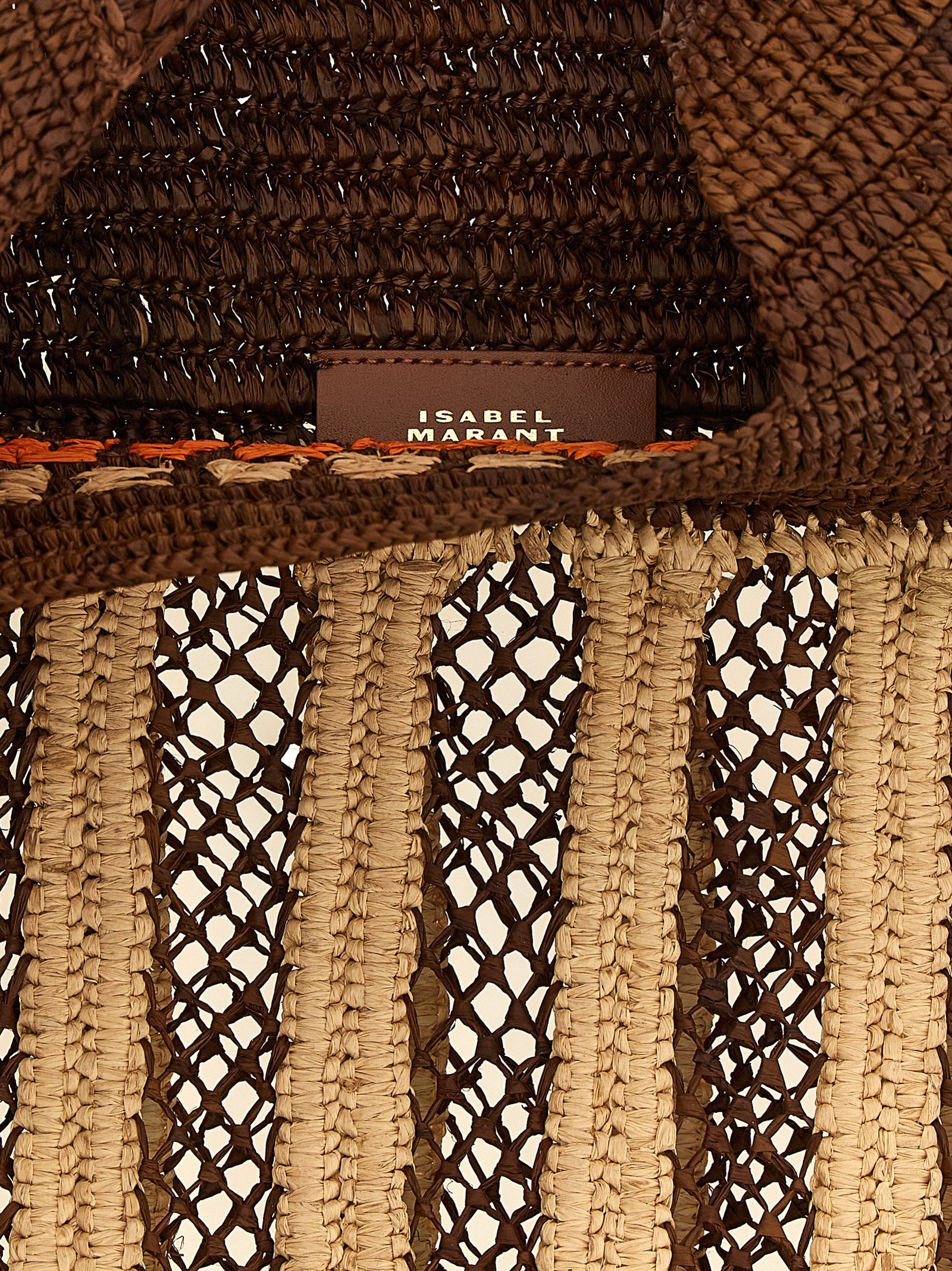 Isabel Marant Brown Small Praia Shoulder Bag