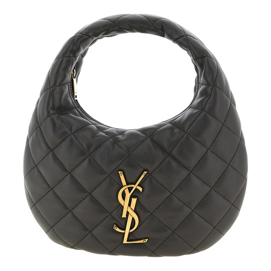 Saint Laurent Icarino Handbag Brown Leather