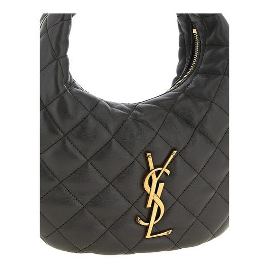 Saint Laurent Icarino Handbag Brown Leather