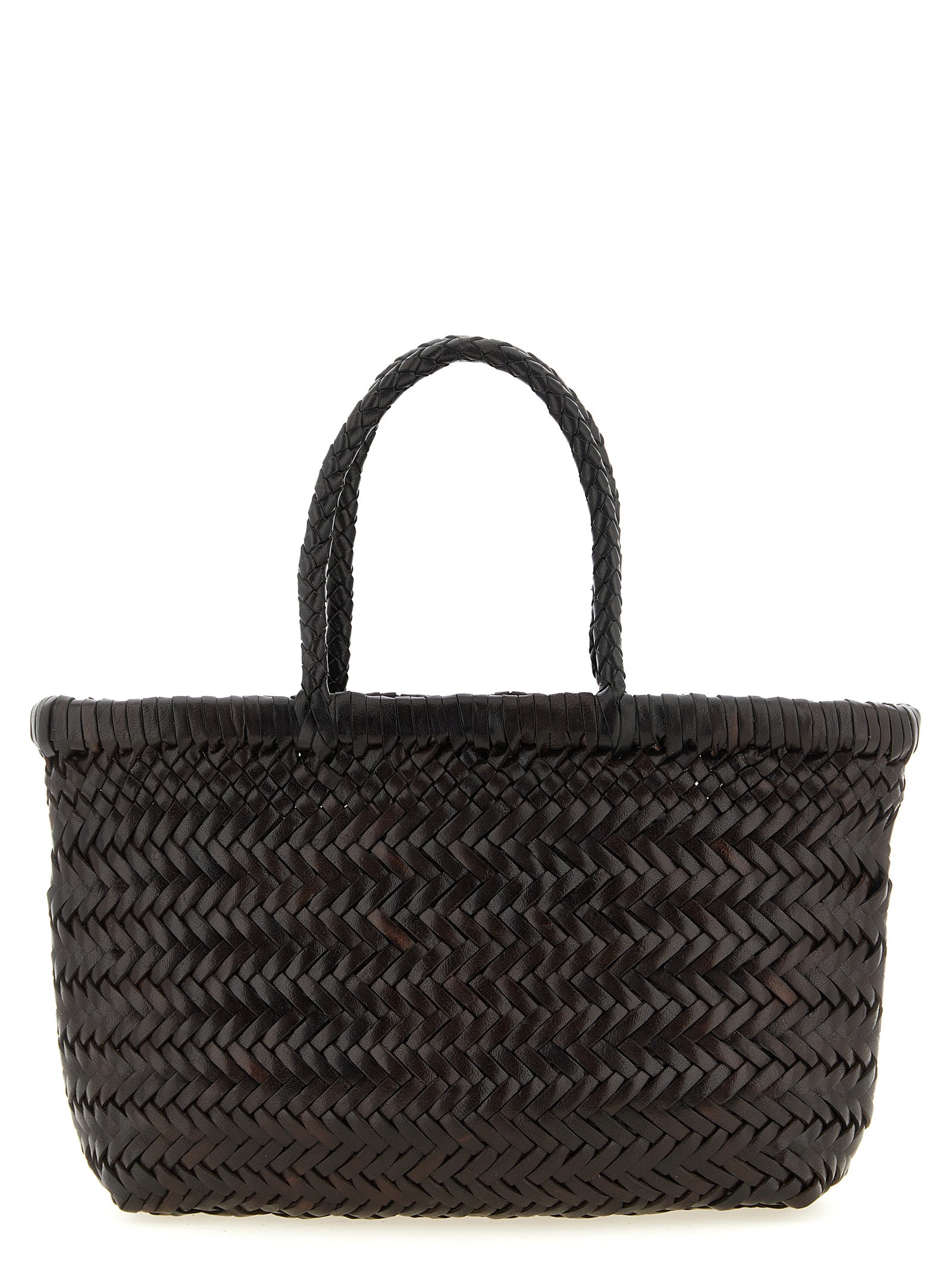 Dragon Diffusion Brown Flat Gora Handbag