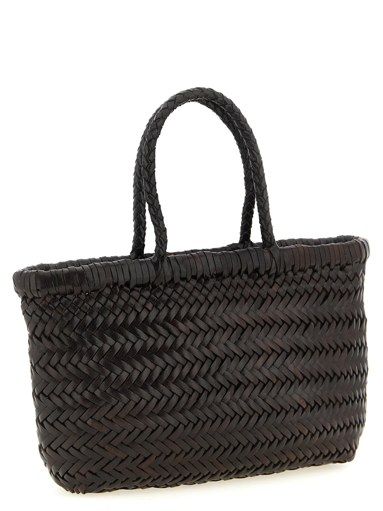 Dragon Diffusion Brown Flat Gora Handbag