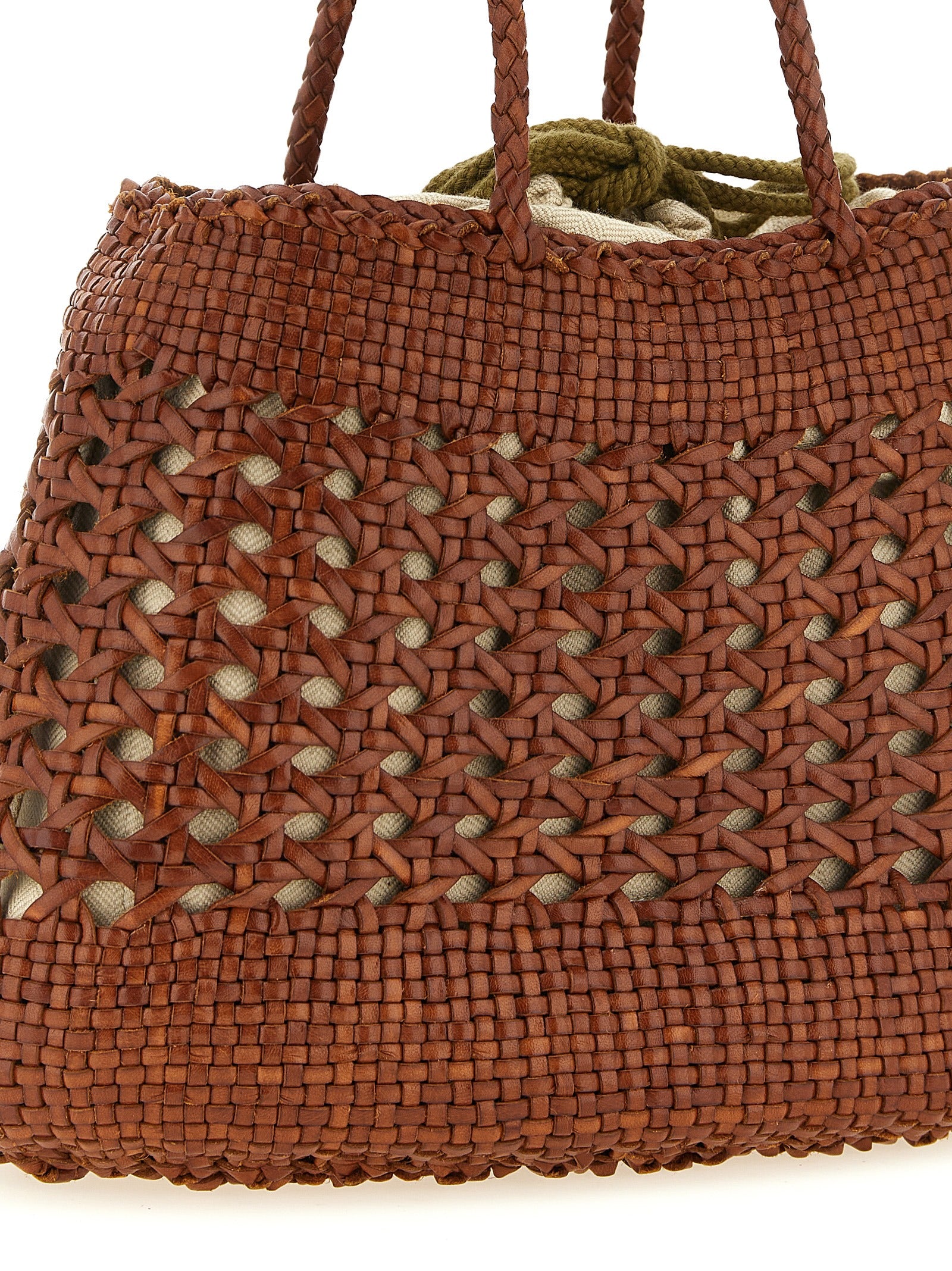 Dragon Diffusion Brown Santa Cano Handbag