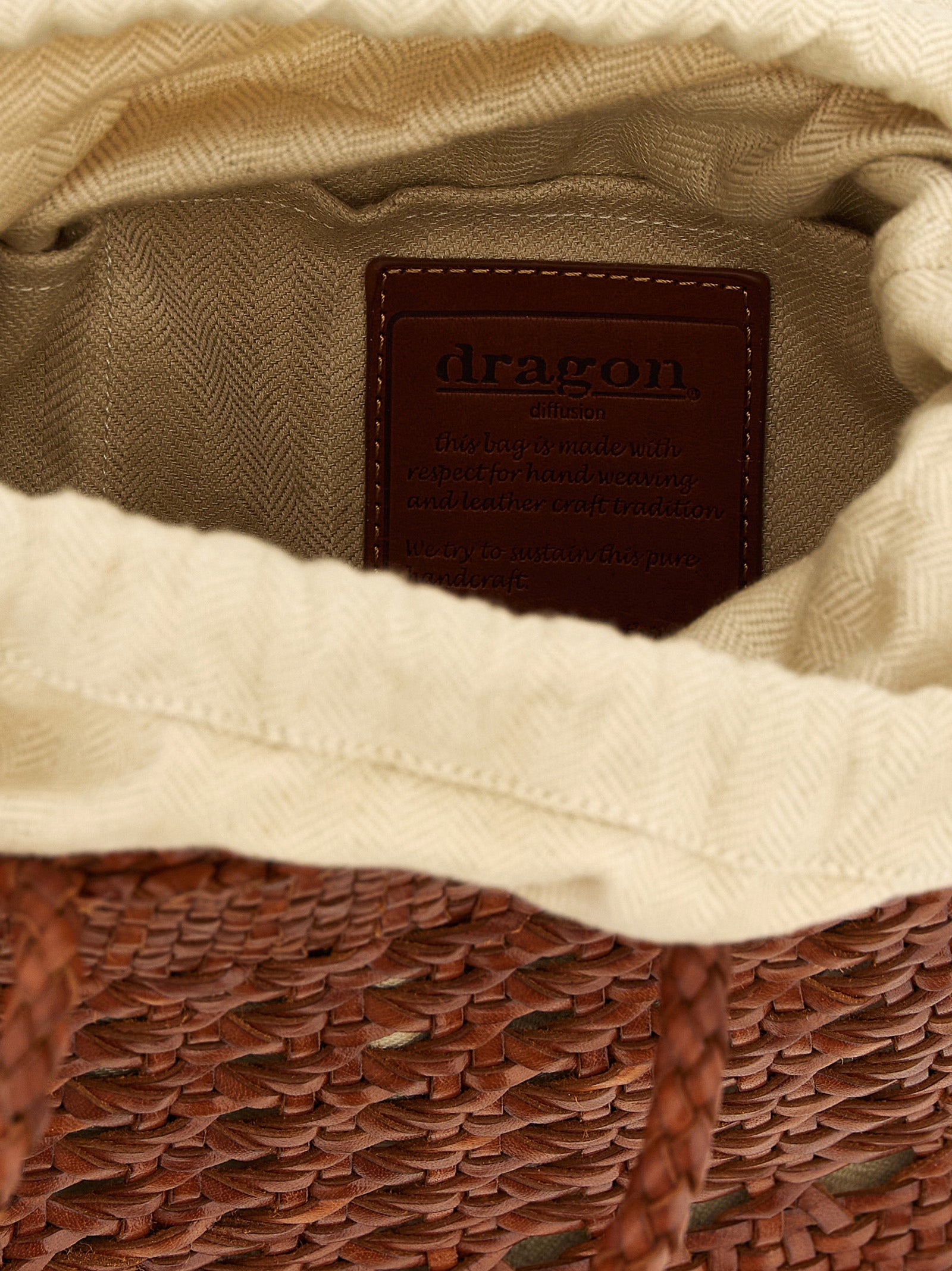 Dragon Diffusion Brown Santa Cano Handbag