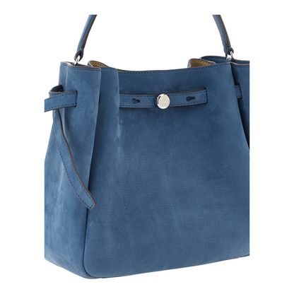 Tory Burch Romy Bucket bag Blue Leather
