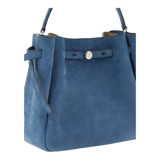 Tory Burch Romy Bucket bag Blue Leather