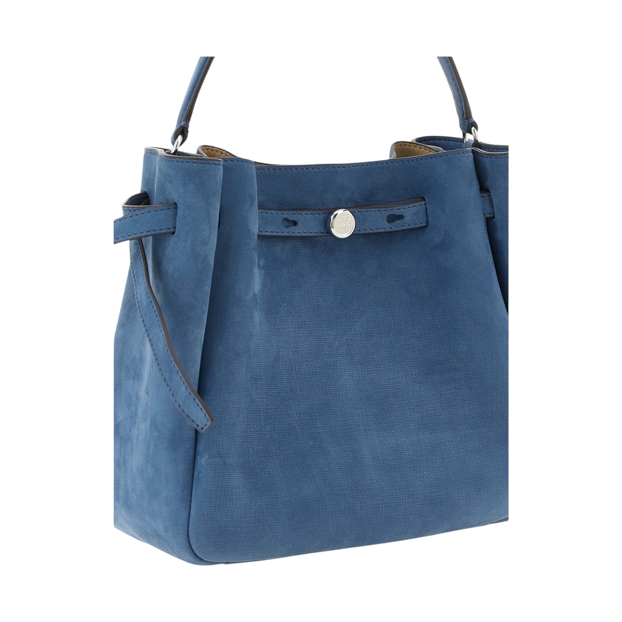 Tory Burch Blue Romy  Bucket bag