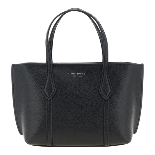 Tory Burch Perry Bolso de Mano Negro Piel