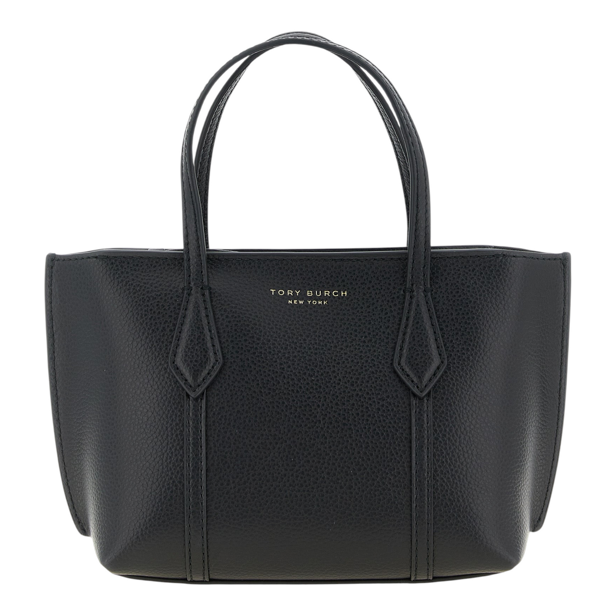 Tory Burch Perry Bolso de Mano Negro Piel