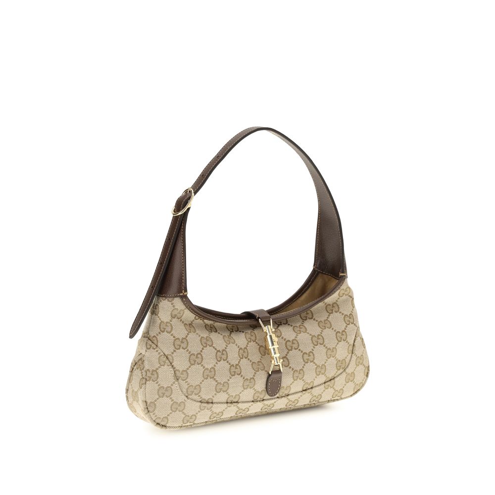 Gucci Beige Jackie Slim Shoulder Bag