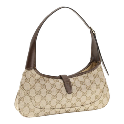 Gucci Jackie Slim Shoulder Bag Beige