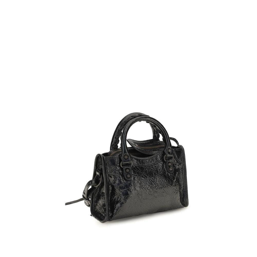 Balenciaga Black Le City Nano Handbag