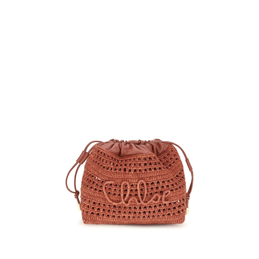 Chloé Raffia Shoulder Bag
