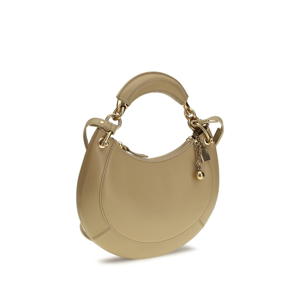 Chloé Beige Marcie Shoulder Bag