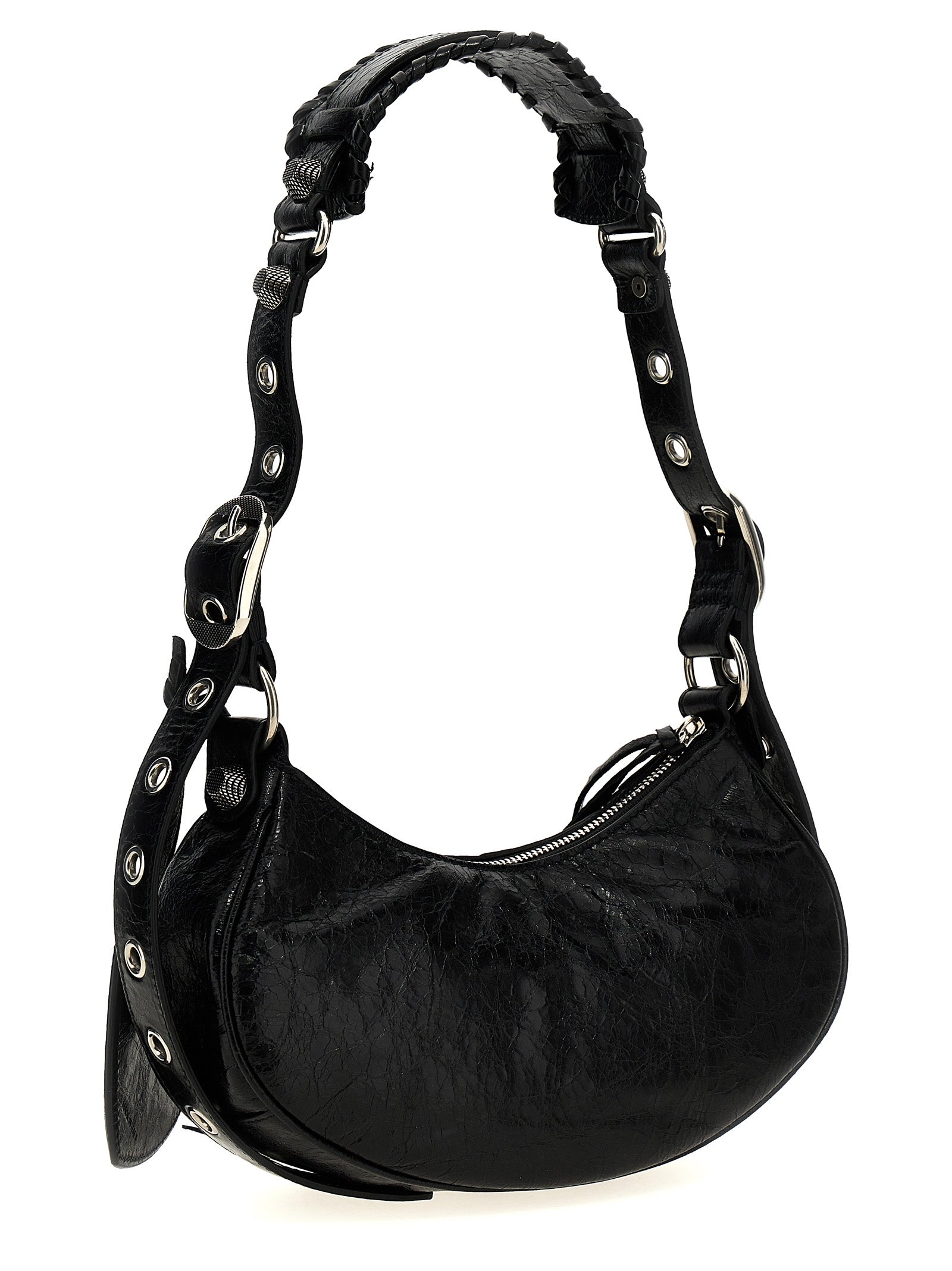 Balenciaga Black  Arena Le Cagole  Crossbody Bag
