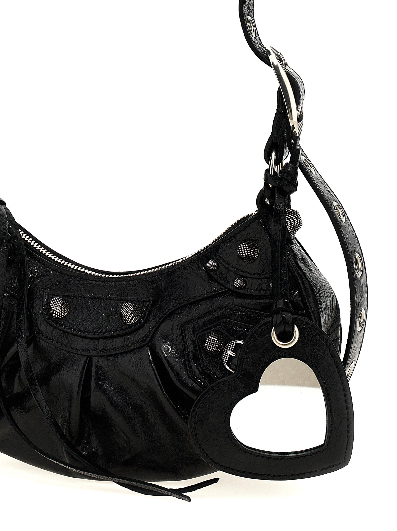 Balenciaga Black  Arena Le Cagole  Crossbody Bag