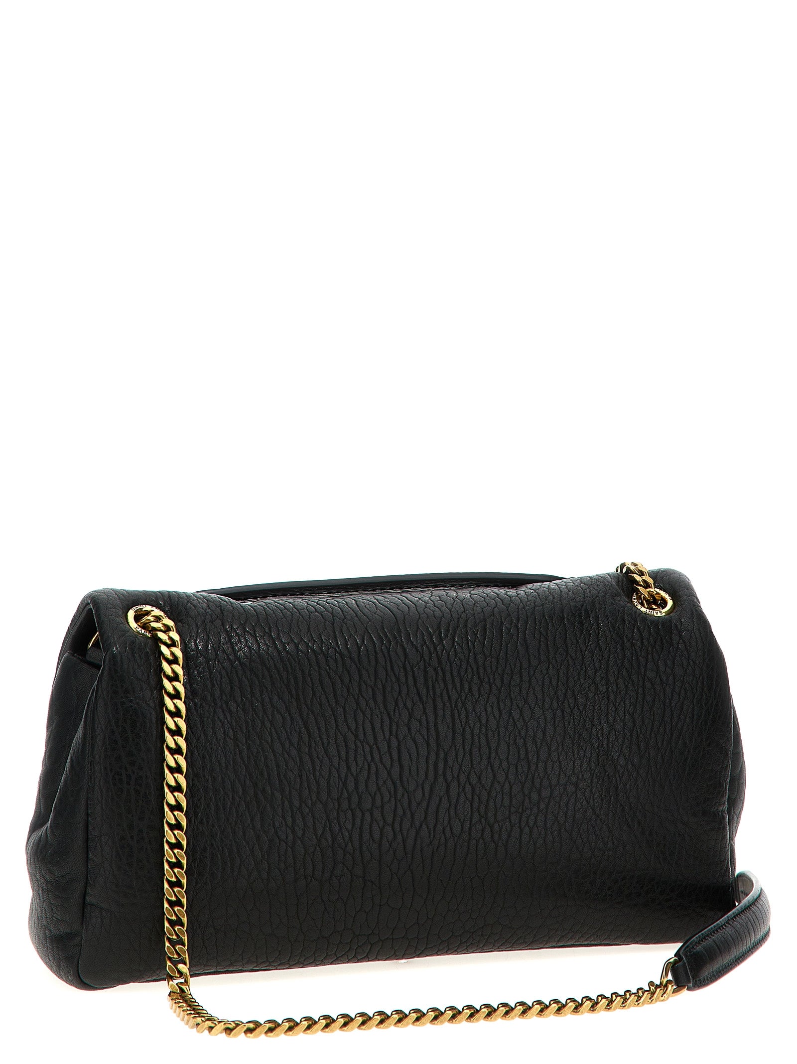 Saint Laurent Black Calypso Shoulder Bag