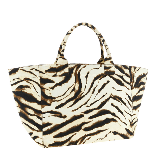 Ganni XXL Zebra Bolso Tote